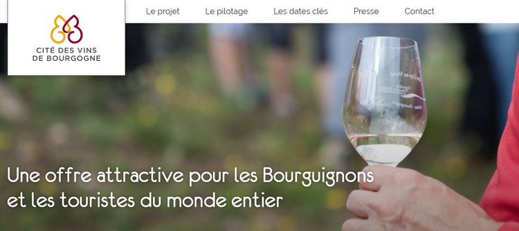 Lancement du Site Internet de la Cité des Vins de Bourgogne Lancement du Site Internet de la Cité des Vins de Bourgogne
