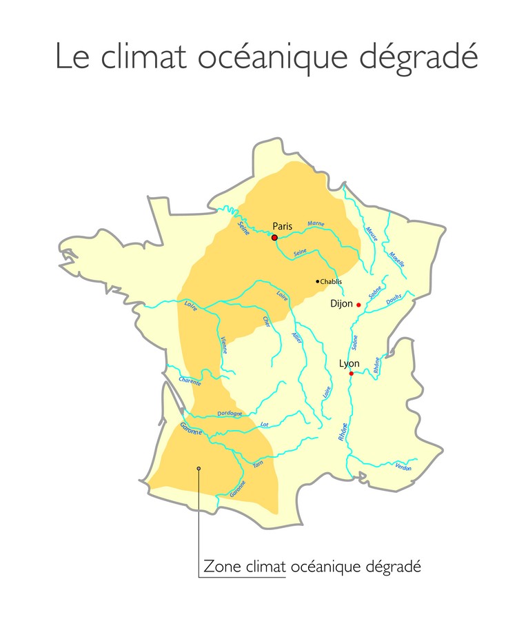 Le climat semi continental des Vins de Chablis Les vins de Chablis