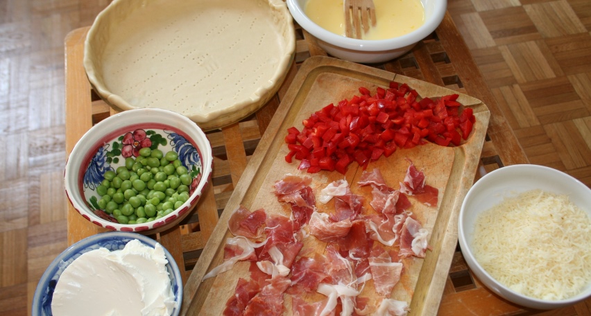 accords mets et vins de Chablis et de Bourgogne - Quiche et Chablis