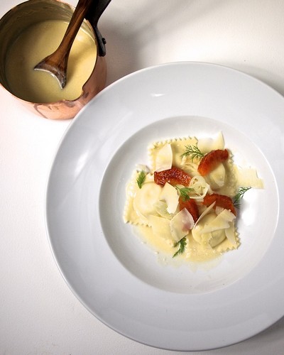 Raviolis de truites au beurre blanc; Chablis 1er Cru; Chardonnay;recette Chablis