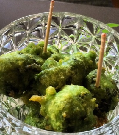 Escargot en tempura