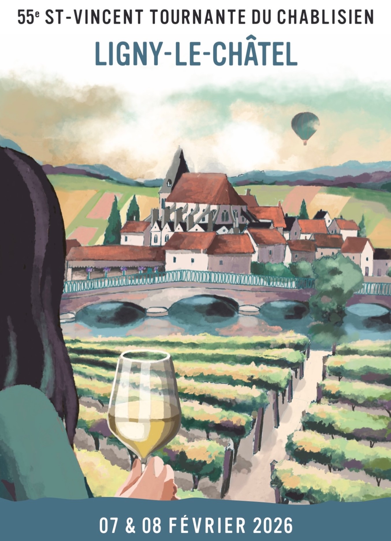 La Saint Vincent de Ligny-le-Châtel aura lieu les 7 et 8 février 2026 !