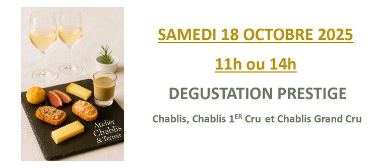 Les ateliers de dégustation de La Chablisienne