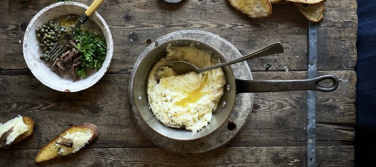 accords mets et vins de Chablis et de Bourgogne - Brandade de morue salée, salsa d'anchois et de câpres accords mets et vins de Chablis et de Bourgogne - Brandade de morue salée, salsa d'anchois et de câpres