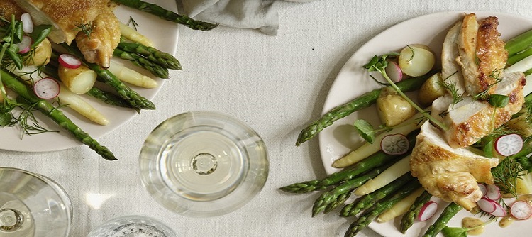 accords mets et vins de Chablis et de Bourgogne - Poulet, asperges et Chablis Premier Cru accords mets et vins de Chablis et de Bourgogne - Poulet, asperges et Chablis Premier Cru